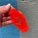 Big Dick Energy Motel Style Keychain in Red