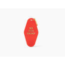 Big Dick Energy Motel Style Keychain in Red