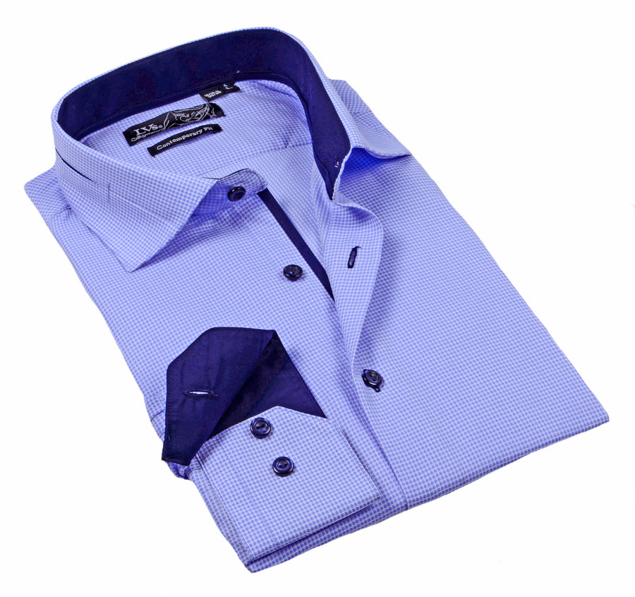 5xlt dress shirts Mens Size 5XLT Dress/Casual Shirt, LIGHT BLUE, 100% Cotton, Oxford Style5XL TALL