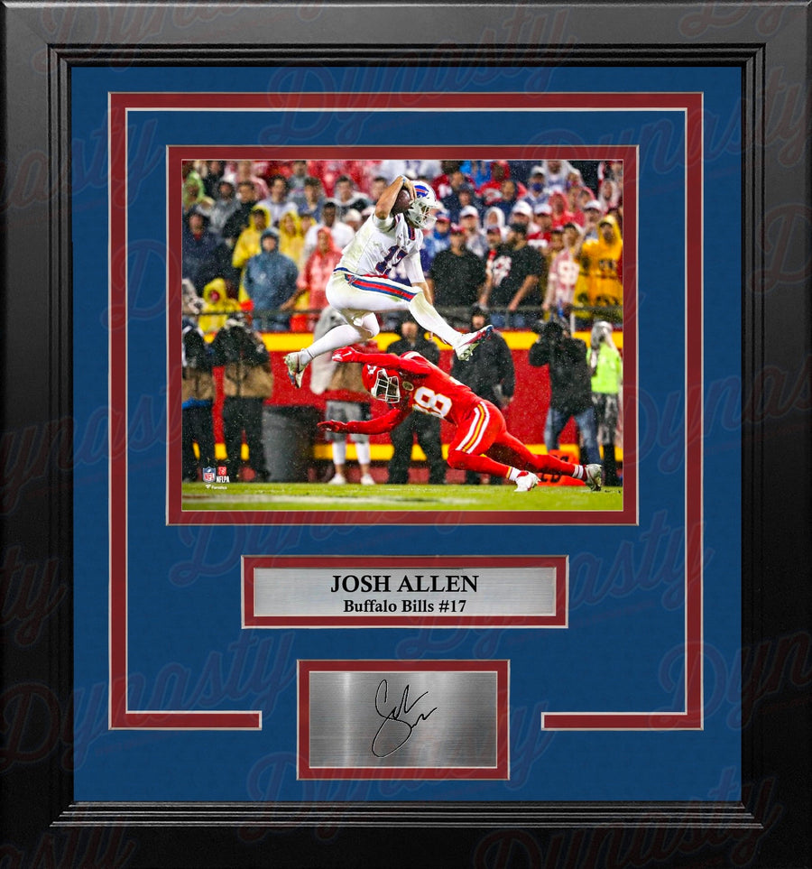 Josh Allen Defender Hurdle Buffalo Bills 8