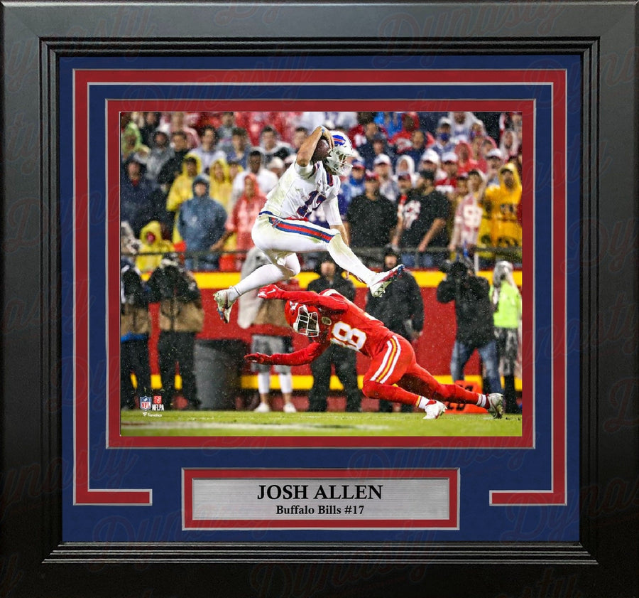 Josh Allen Defender Hurdle Buffalo Bills 8