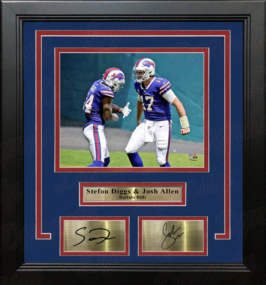 Stefon Diggs & Josh Allen Buffalo Bills 8
