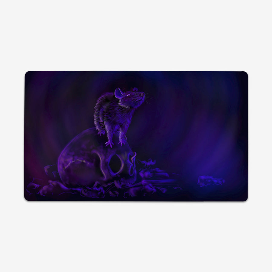 Rat on Skull Playmat
