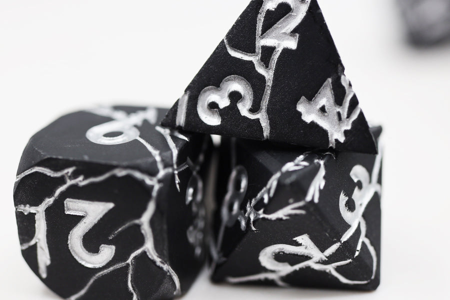Black Quarry - Metal RPG Dice Set
