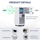 10000 BTU Air Cooler with Fan and Dehumidifier Mode