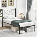 Twin/Full/Queen Size Platform Bed Frame with Sturdy Metal Slat Support