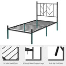 Twin/Full/Queen Size Platform Bed Frame with Sturdy Metal Slat Support