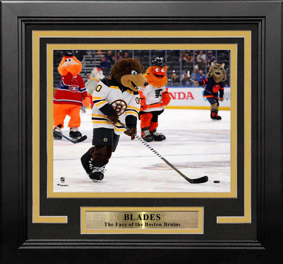 Blades Skating on the Ice Boston Bruins 8