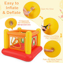 Inflatable Bounce House for Kids with Transparent Side Walls