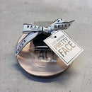 Blush Ceramic Tray with Makeup Sponge Gift Set | Cosmetic Giftable Beauty Tools Set