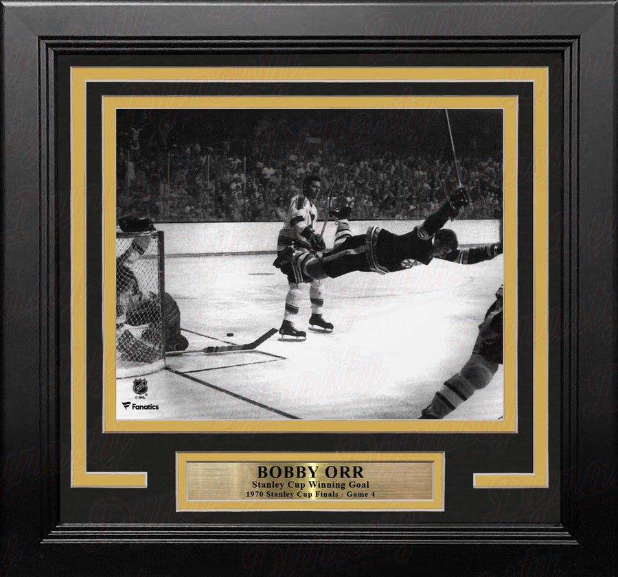 Bobby Orr Boston Bruins 1970 Stanley Cup Game-Winning Goal 8