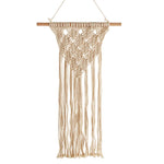 Bohemian Style Hanging Decor | Decorative Macrame Wall Hanging | 12" x 24.5"