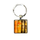 Books Cabochon Keychains | Bibliophile Librarian Gifts [Available in Round or Square]