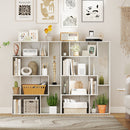 47 Inch 6-Cube Open-back Geometric Bookshelf for Bedroom Living Room
