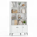 Bookshelf with 3 Doors and 2 Anti-Tipping Kits for Home Office