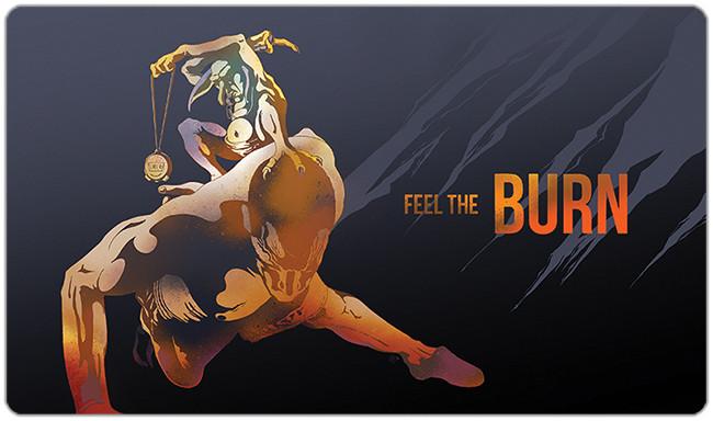 Feel the Burn Playmat