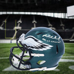 Brent Celek Philadelphia Eagles Autographed Football Mini-Helmet w/ Super Bowl Champions Inscription
