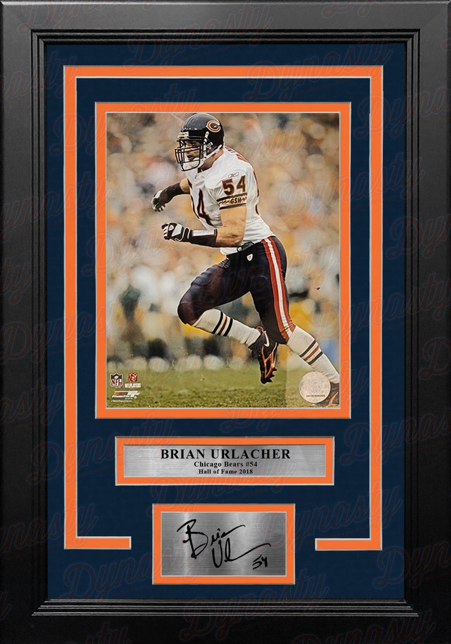 Brian Urlacher in Action Chicago Bears 8