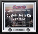 Denver Broncos Custom NFL Football 16x20 Picture Frame Kit (Multiple Colors)