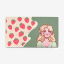 Strawberry Gardens Playmat