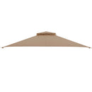 10 x 12 Feet Gazebo Replacement Top with Air Vent and Drainage Holes