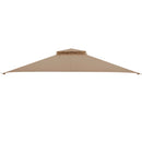 10 x 12 Feet Gazebo Replacement Top with Air Vent and Drainage Holes