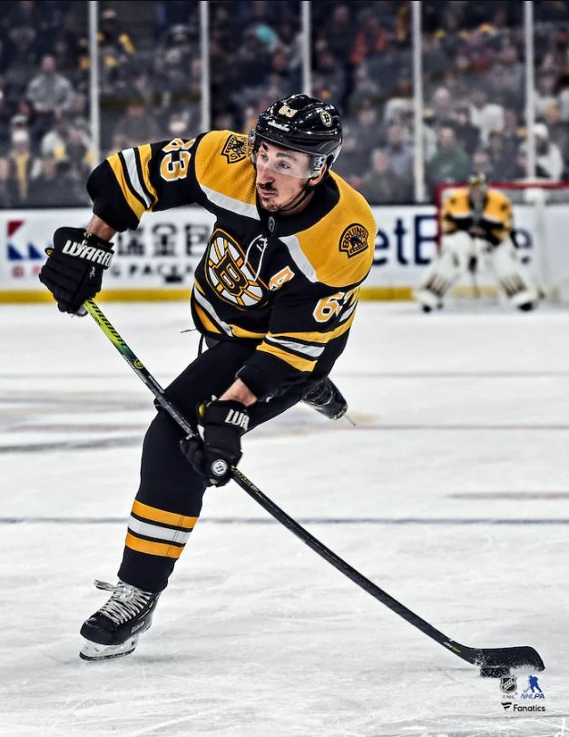 Brad Marchand in Action Boston Bruins Hockey Photo