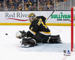 Jeremy Swayman in Action Boston Bruins 8" x 10" Hockey Photo