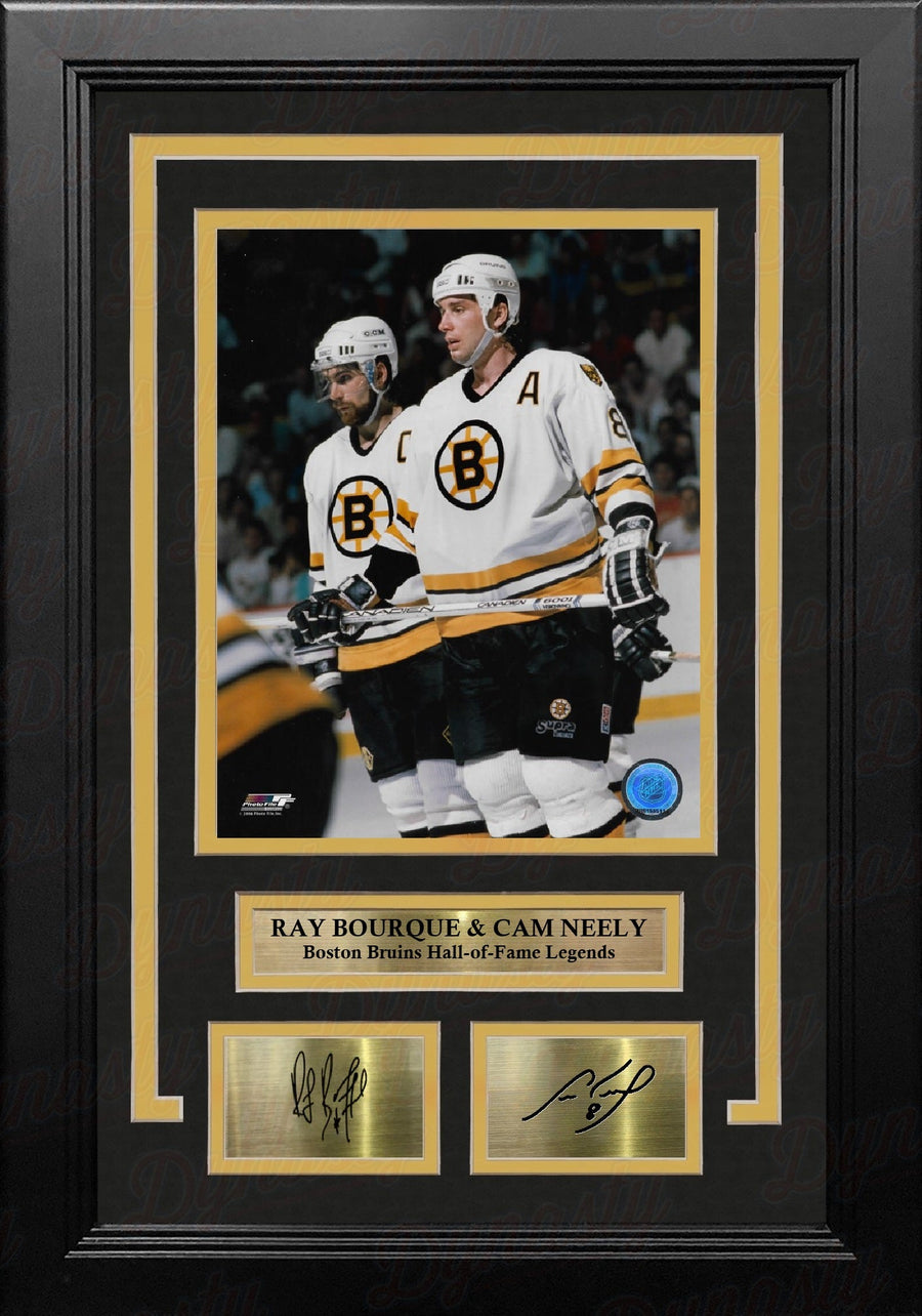 Ray Bourque & Cam Neely Boston Bruins 8