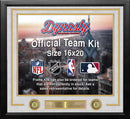 Boston Bruins Custom NHL Hockey 16x20 Picture Frame Kit (Multiple Colors)