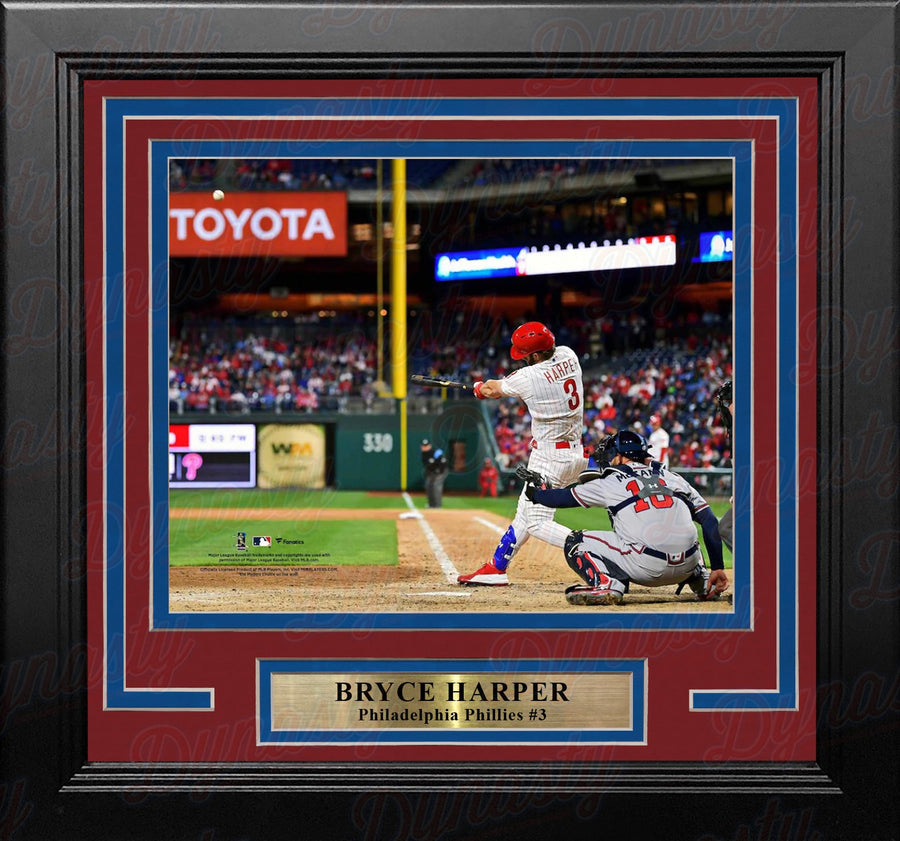 Bryce Harper Home Run Swing Philadelphia Phillies 8
