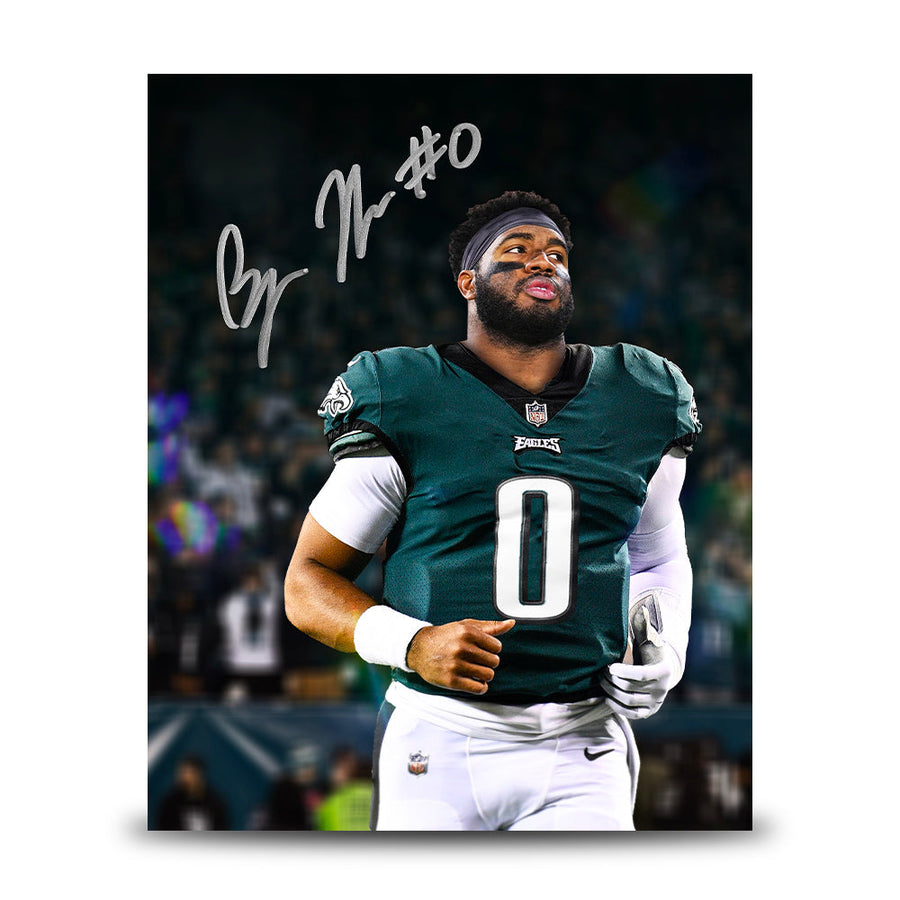 Bryce Huff Philadelphia Eagles Autographed 8