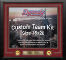 Tampa Bay Buccaneers Custom NFL Football 16x20 Picture Frame Kit (Multiple Colors)