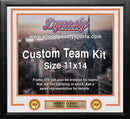 Tampa Bay Buccaneers Throwback Custom NFL Football 11x14 Picture Frame Kit (Multiple Colors)