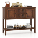 Buffet Sideboard Cabinet with 2 Doors and 2 Drawers