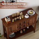 Buffet Sideboard Cabinet with 2 Doors and 2 Drawers