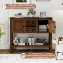 Buffet Sideboard Cabinet with 2 Doors and 2 Drawers
