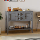 Buffet Sideboard Cabinet with 2 Doors and 2 Drawers