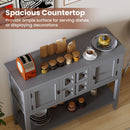 Buffet Sideboard Cabinet with 2 Doors and 2 Drawers