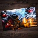 To Sleep With Wolves Playmat