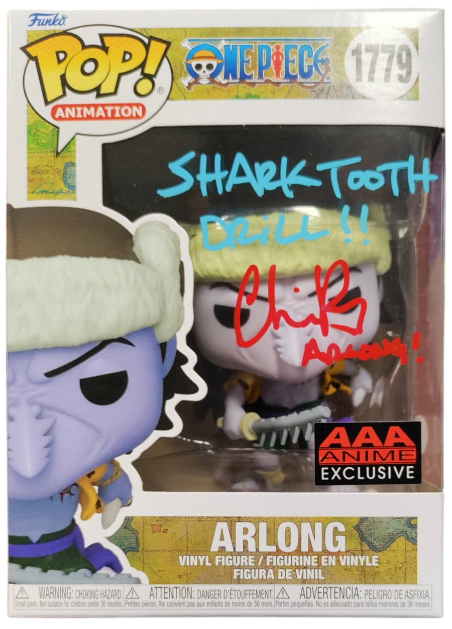 Arlong Funko POP #1779 Signed by Chris Rager