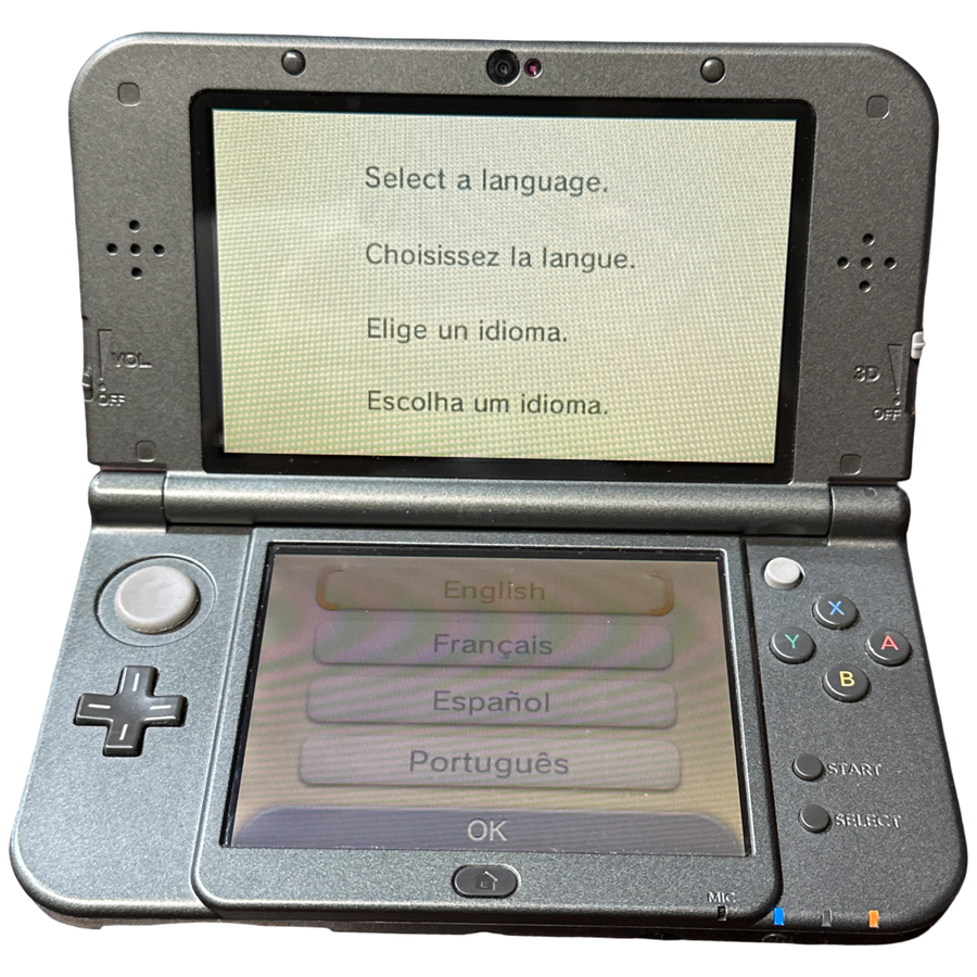 New Nintendo 3DS XL Black - Nintendo 3DS
