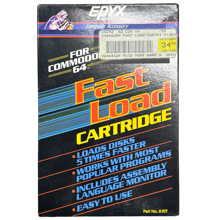 Epyx Fast Load w/Long Form Instructions - Commodore 64/128