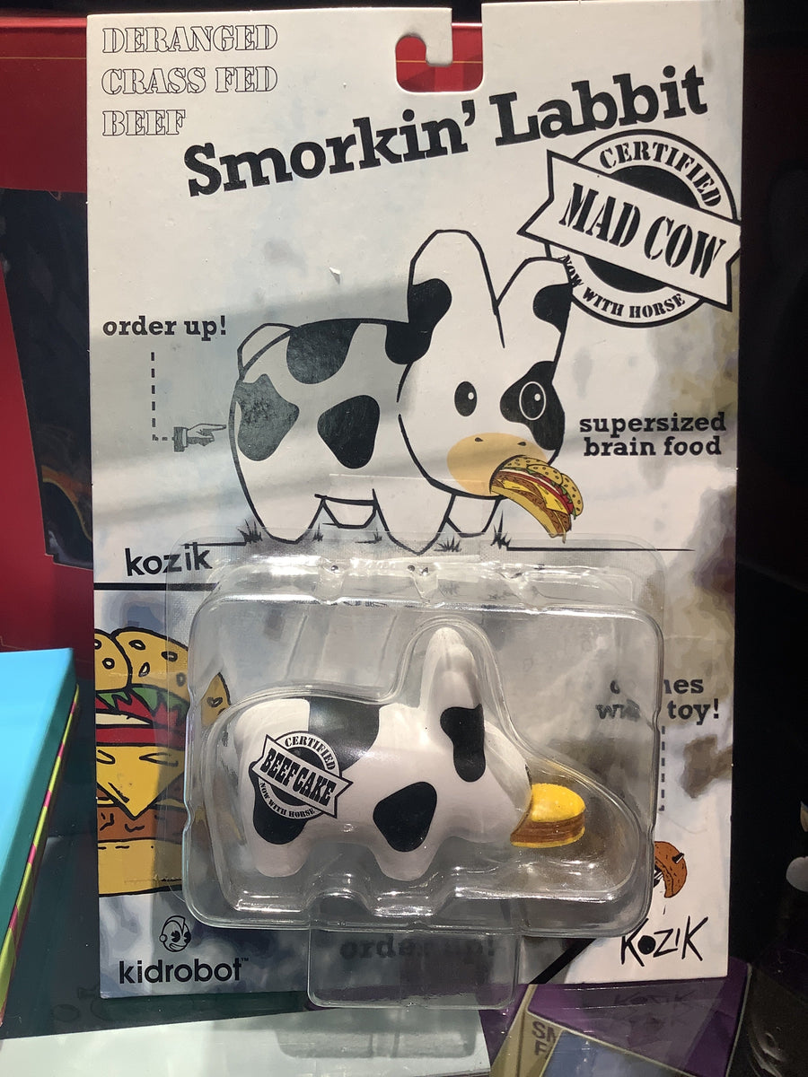 Kidrobot x Kozik - Smorkin’ Labbit Mad Cow