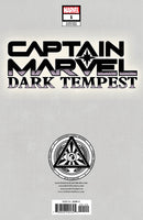 Captain Marvel: Dark Tempest #1 Unknown Comics Leirix Exclusive Virgin Var (7/05/2023) (07/05/2023)