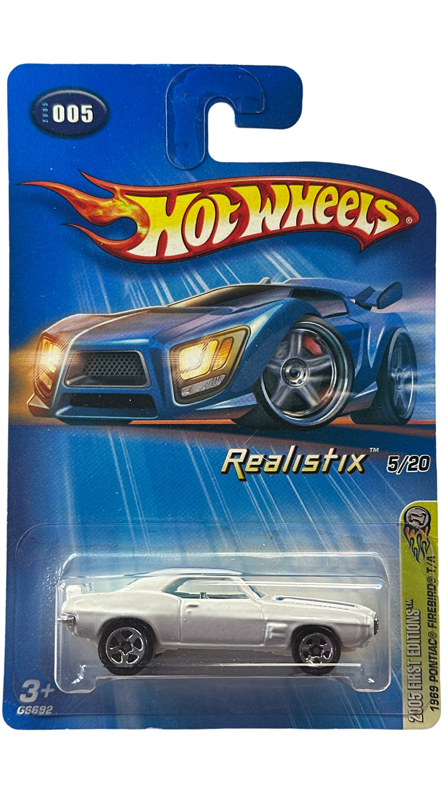 Hot Wheels Realistix 2005 First Editions '1969 Pontiac Firebird 5/20