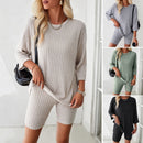 European and American women's spring and summer elegant and fashionable casual set