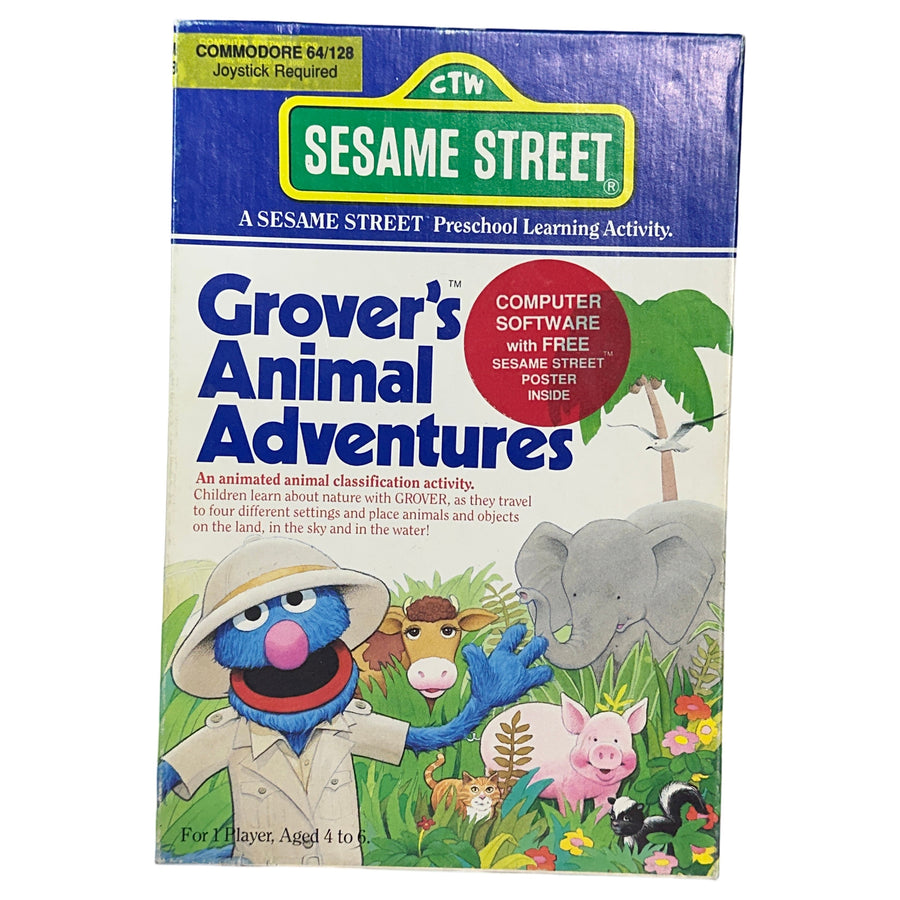 Grover's Animal Adventures - Commodore 64/128