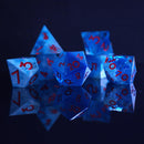 Cloud of Daggers Sharp-Edged Resin Dice Set