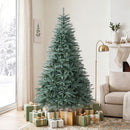 8 FT Artificial Spruce Christmas Tree with 1765 Branch Tips
